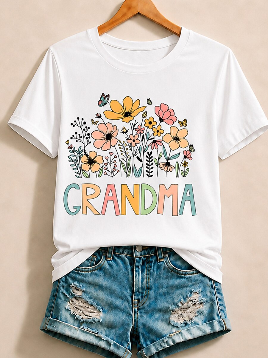 Garden Floral Graphic - Flora Cotton Tee
