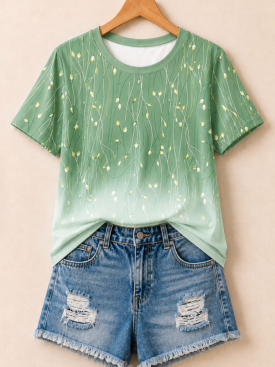Modern Graphic Story - Life Stories Cotton Tee