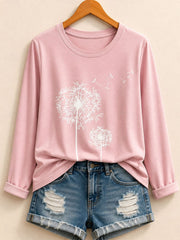 Classic Botanical - Cotton Tee Long Sleeve