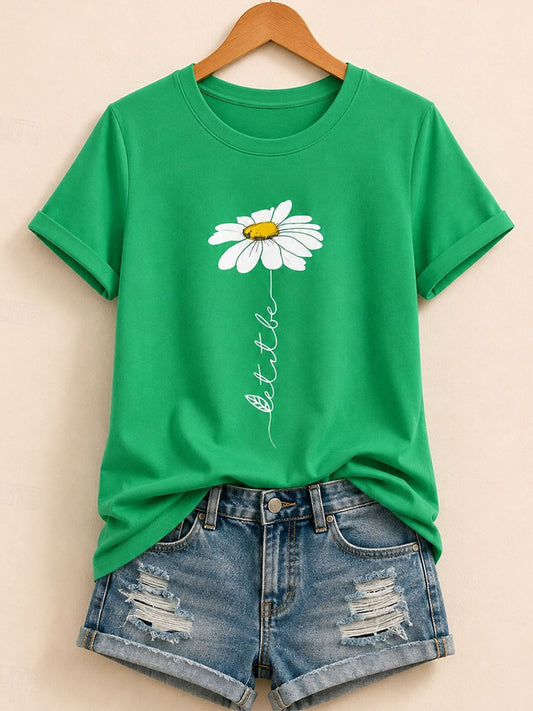Be Kind Daisy - Flora Cotton Tee