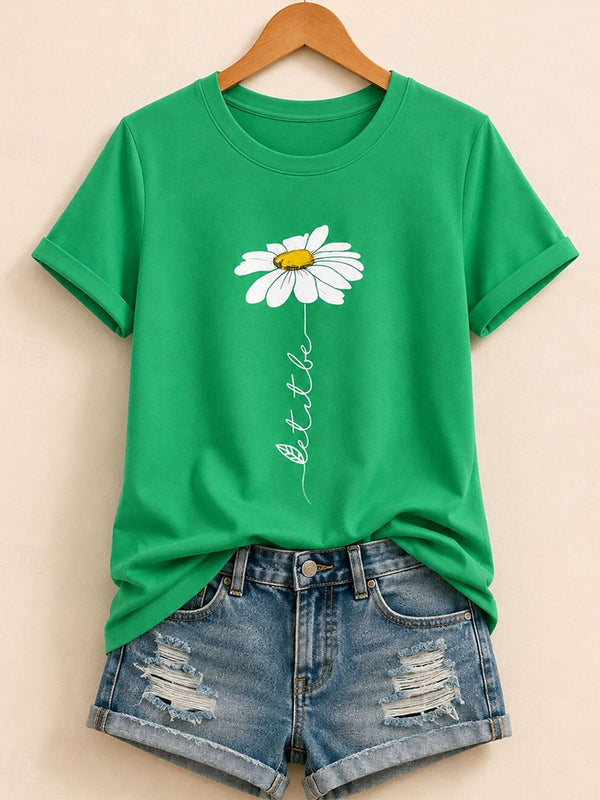 Be Kind Daisy - Flora Cotton Tee