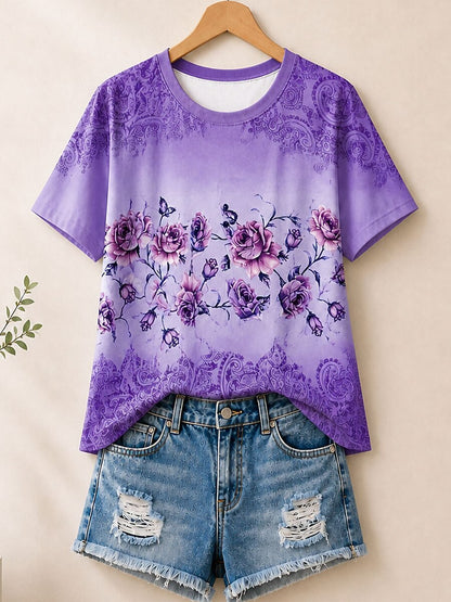 Relaxed Summer Story - Life Stories Cotton Tee