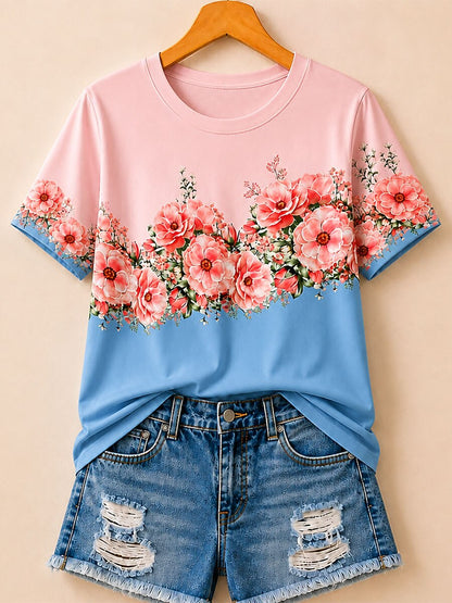 Meadow Wildflower Garden - Life Stories Cotton Tee