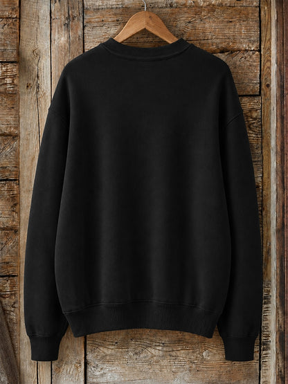 Cats As Dandelion Wishes - Nature Story Cotton Blend Sweatshirt