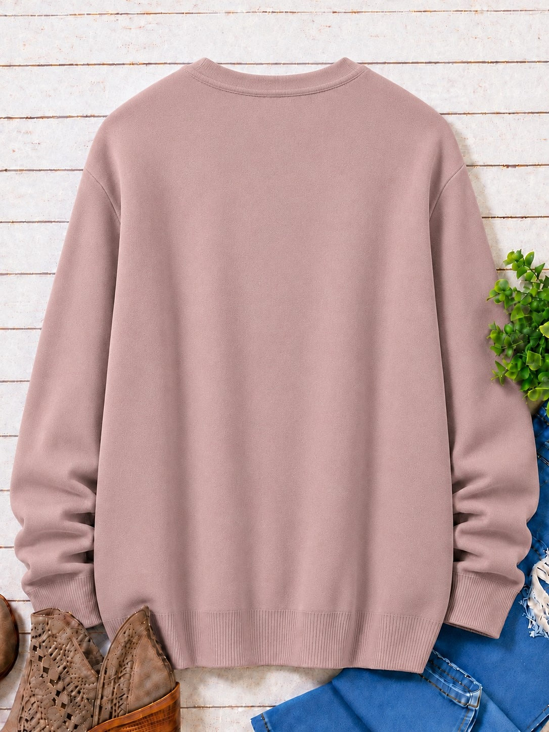 Vintage Blossoms With Butterfly women's sweatshirts - product image 2