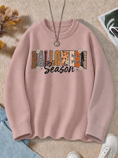 Decorative Lettering With Floral Accents women's sweatshirts - product image 4