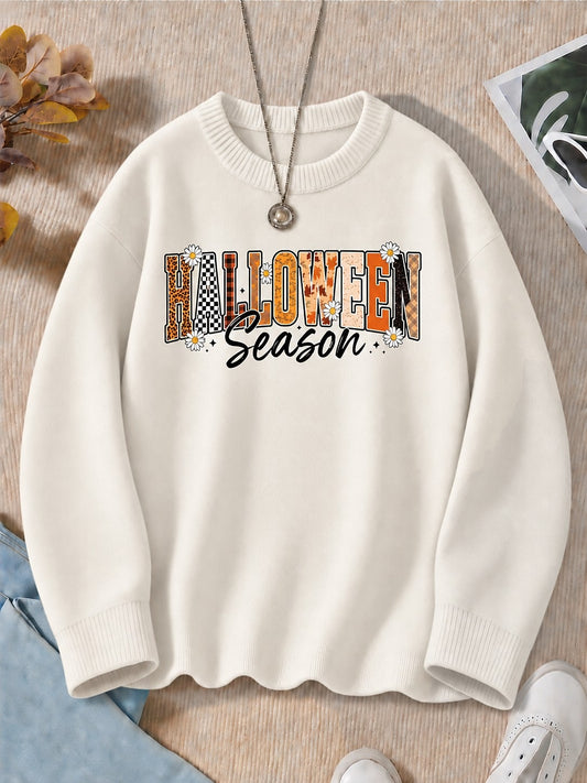 Decorative Lettering With Floral Accents women's sweatshirts - product image 2