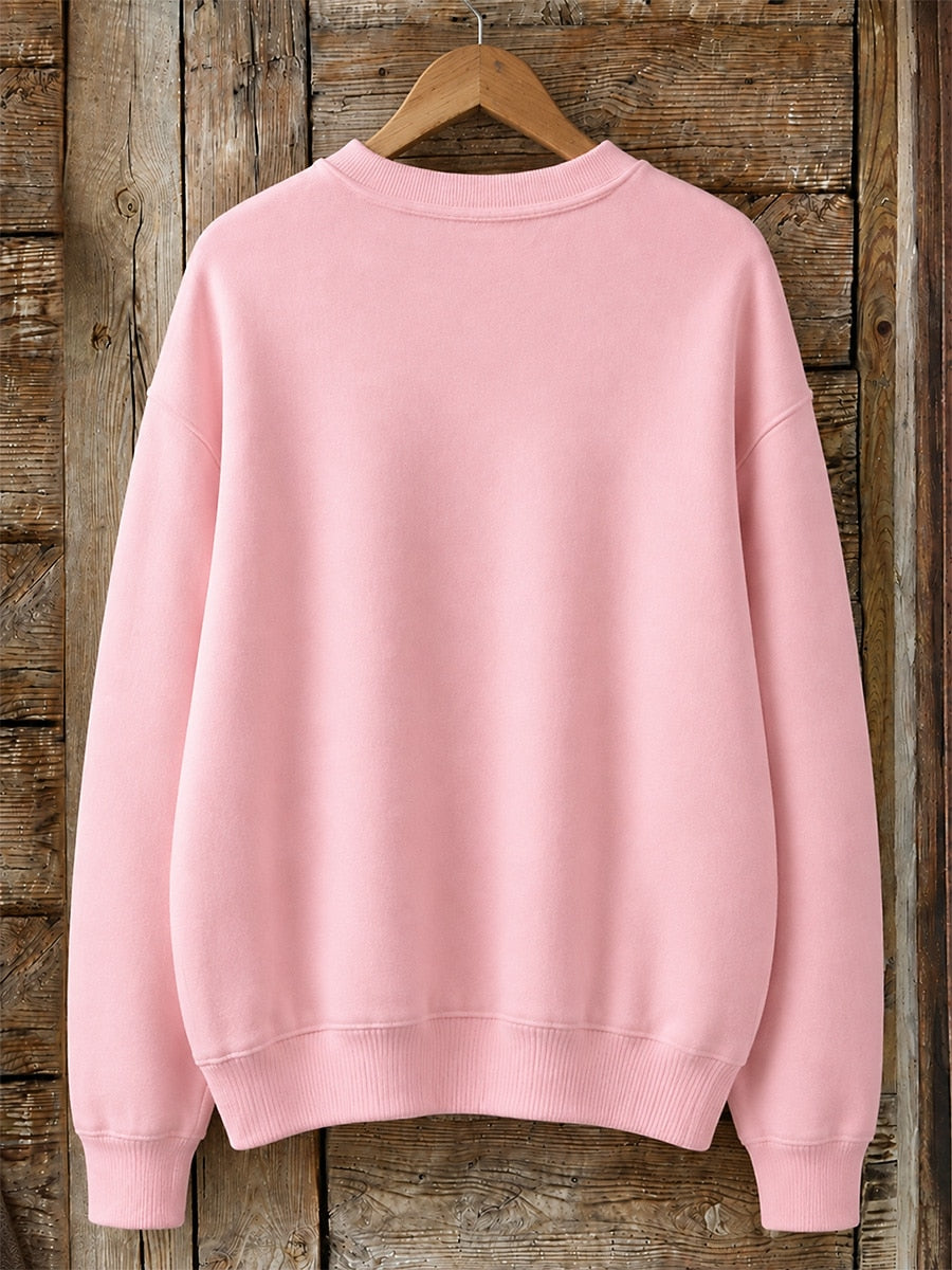 It Is Well With My Soul - Christian Inspirational Cotton Blend Sweatshirt