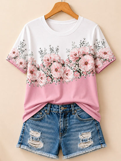 Meadow Wildflower Garden - Life Stories Cotton Tee