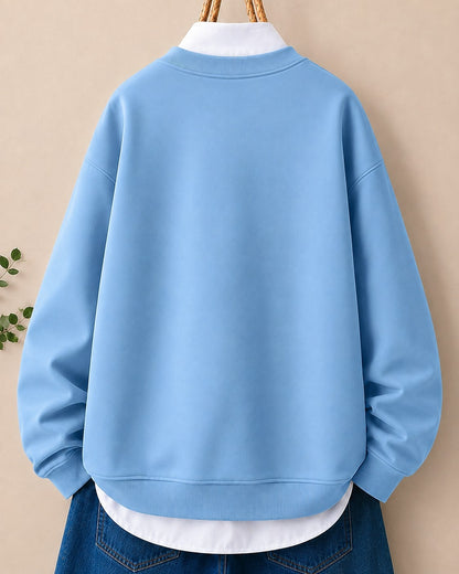 Botanical Flower Silhouette women's sweatshirts - product image 2