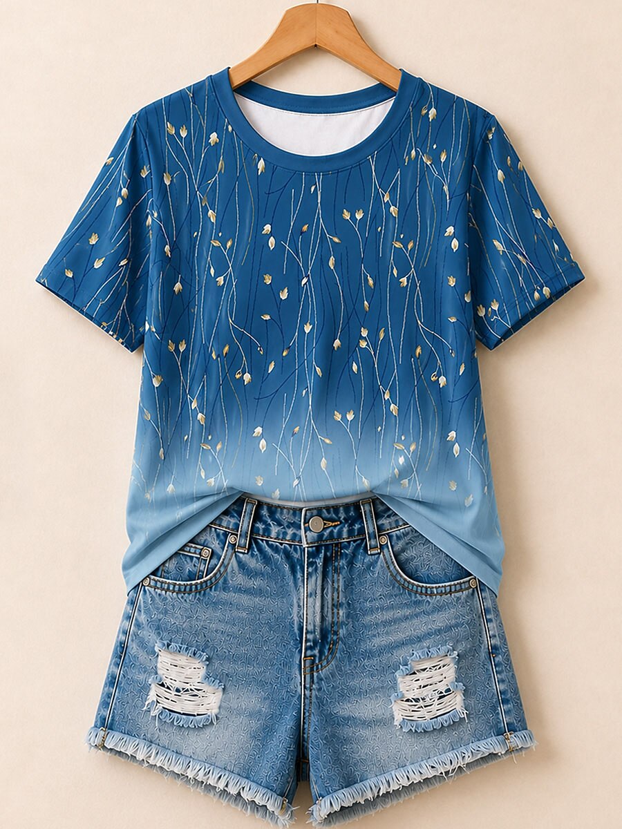 Modern Graphic Story - Life Stories Cotton Tee