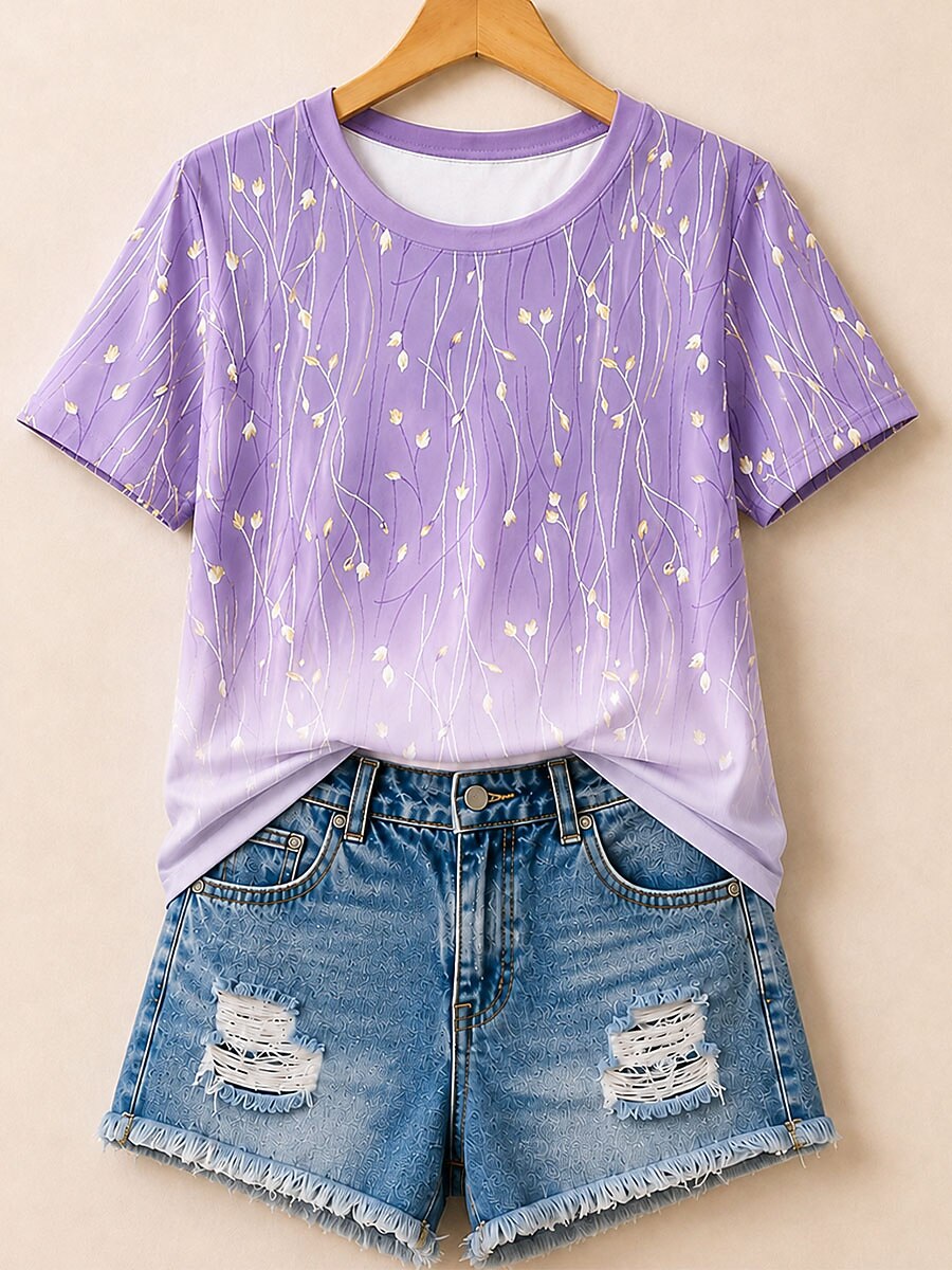 Modern Graphic Story - Life Stories Cotton Tee