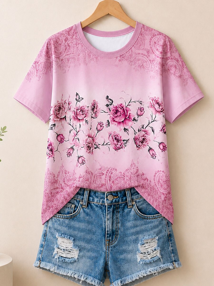 Relaxed Summer Story - Life Stories Cotton Tee