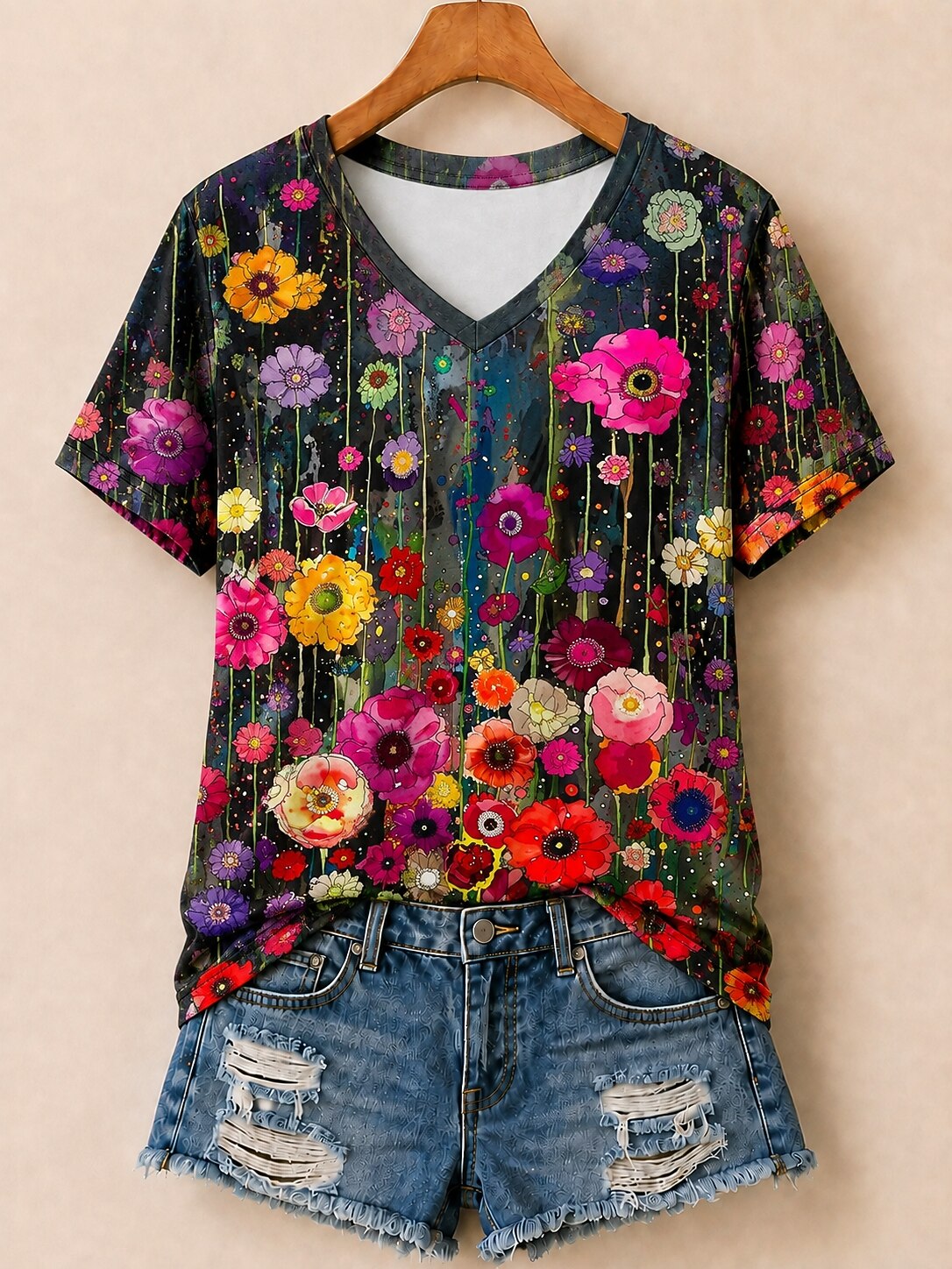 Vintage Graphic Story - Life Stories Cotton Tee