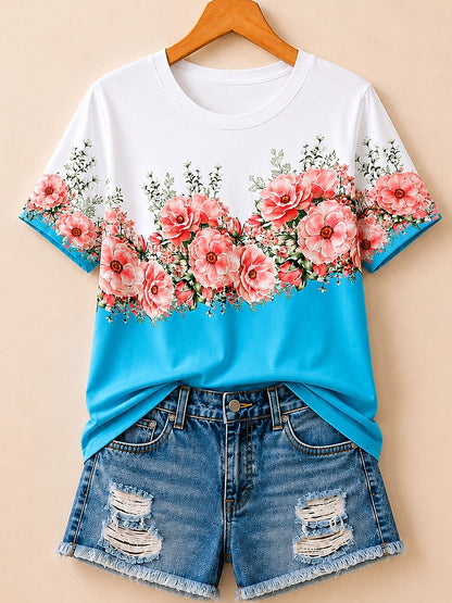 Meadow Wildflower Garden - Life Stories Cotton Tee