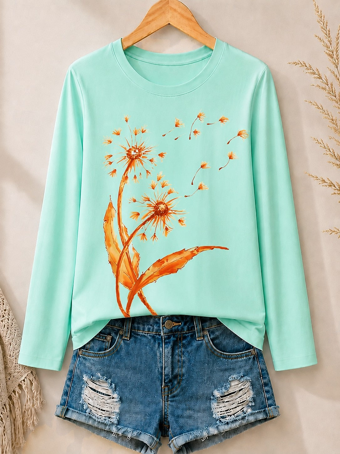 Daisies And Botanical Stems women's t-shirts - product image 8