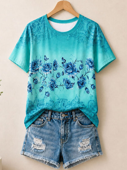 Relaxed Summer Story - Life Stories Cotton Tee