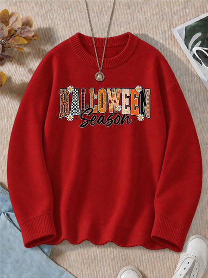 Decorative Lettering With Floral Accents women's sweatshirts - product image 1
