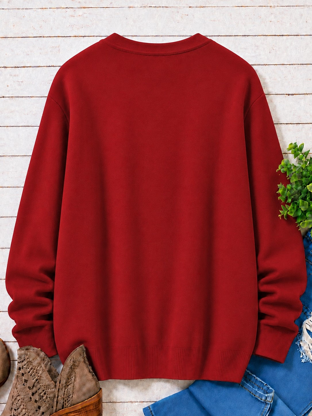 Vintage Blossoms With Butterfly women's sweatshirts - product image 8