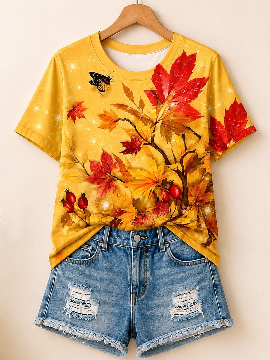 Contemporary Summer Story - Life Stories Cotton Tee