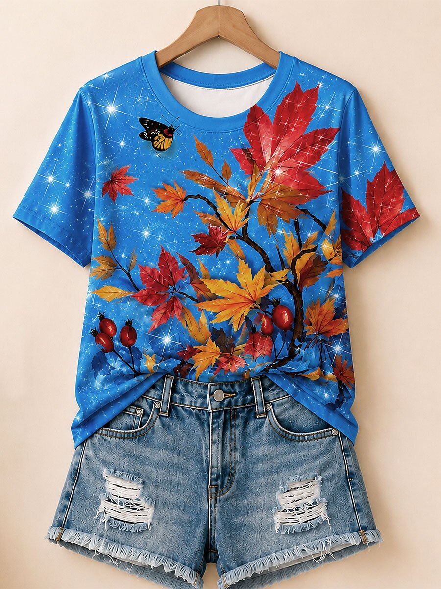 Contemporary Summer Story - Life Stories Cotton Tee