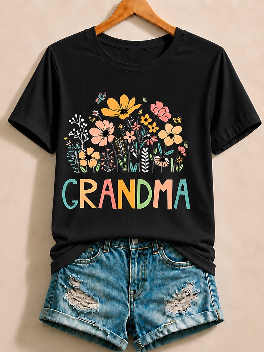 Garden Floral Graphic - Flora Cotton Tee