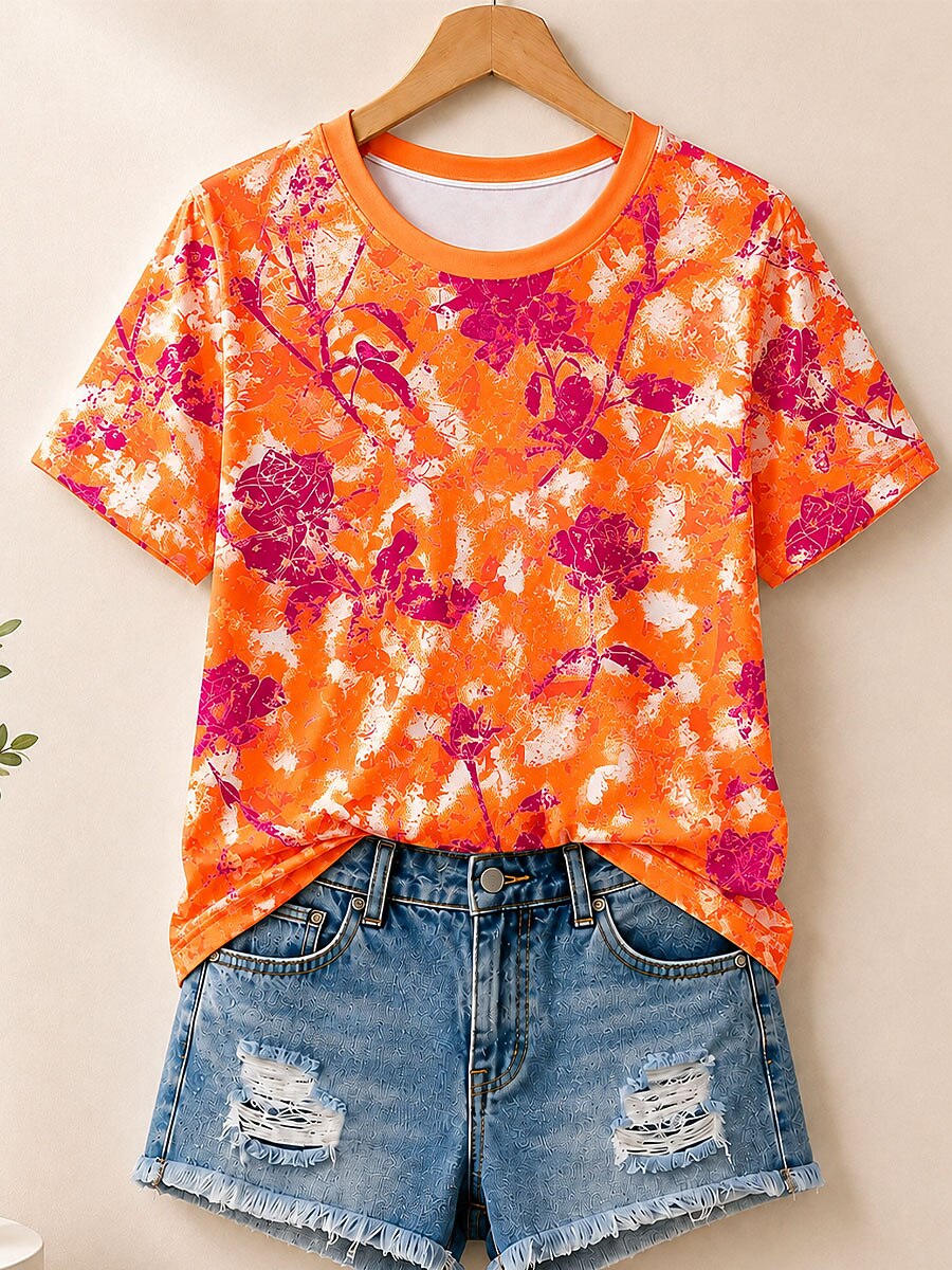 Vintage Wildflower Bouquet - Life Stories Cotton Tee
