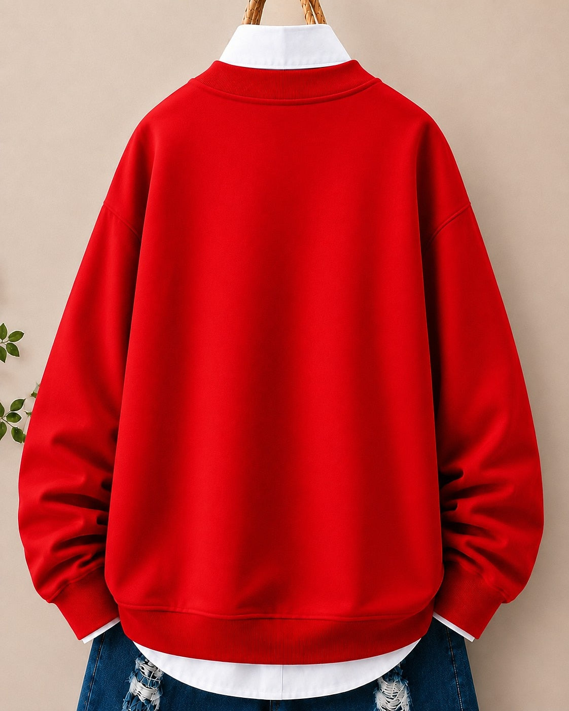 Botanical Flower Silhouette women's sweatshirts - product image 3
