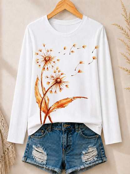 Daisies And Botanical Stems women's t-shirts - product image 5