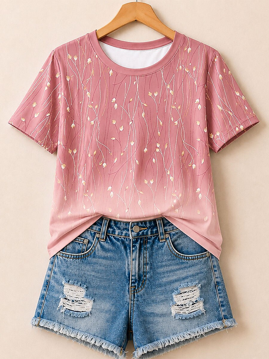 Modern Graphic Story - Life Stories Cotton Tee