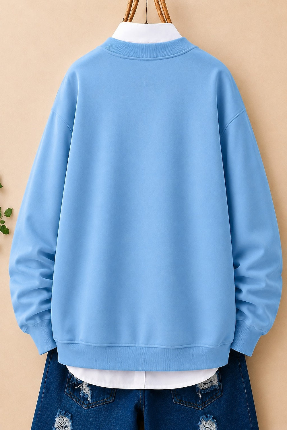 Wildflowers With Botanical Stems women's sweatshirts - product image 6